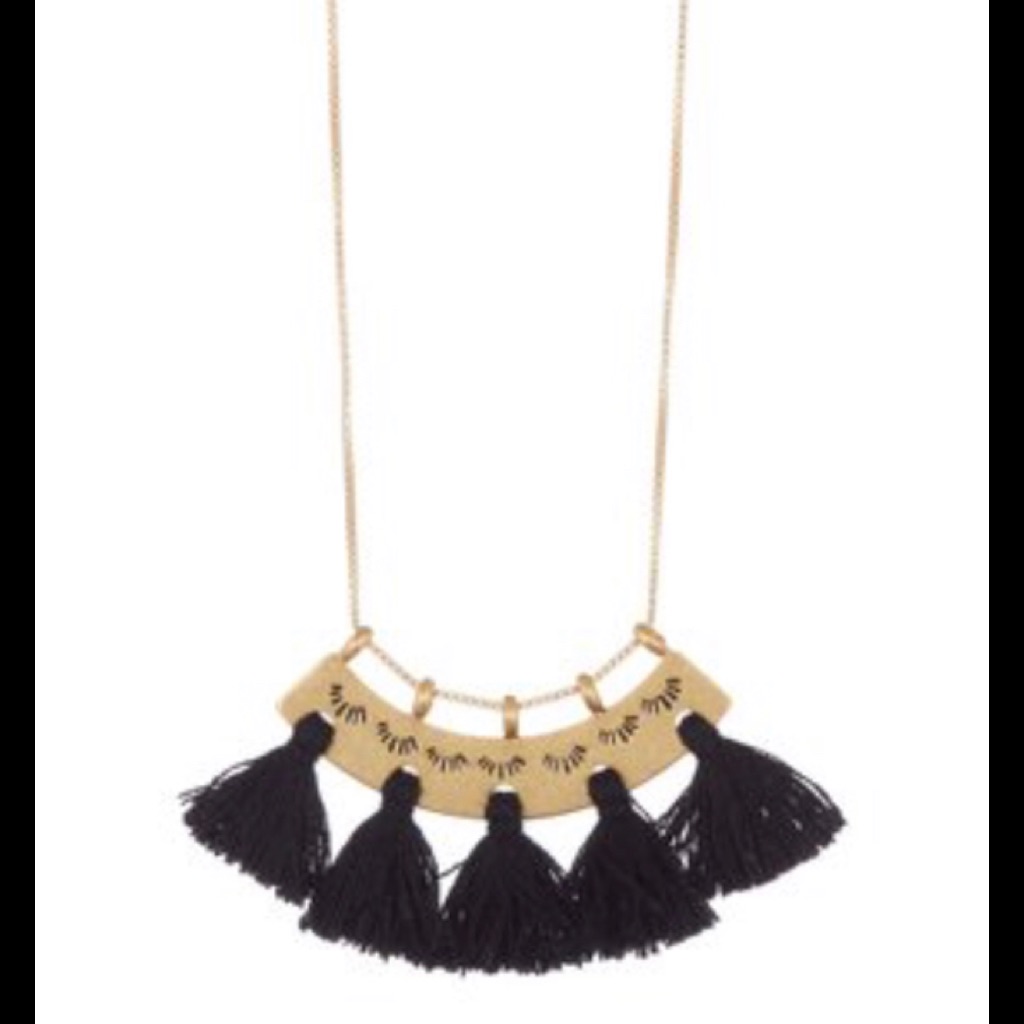 Madewell Supernova Tassel Necklace 22$